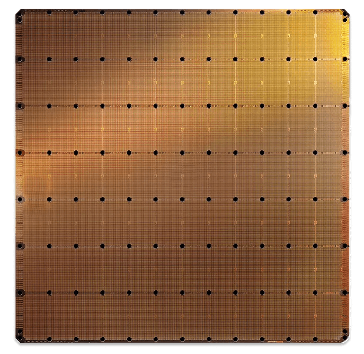 Cerebras WSE-3 wafer-scale engine.